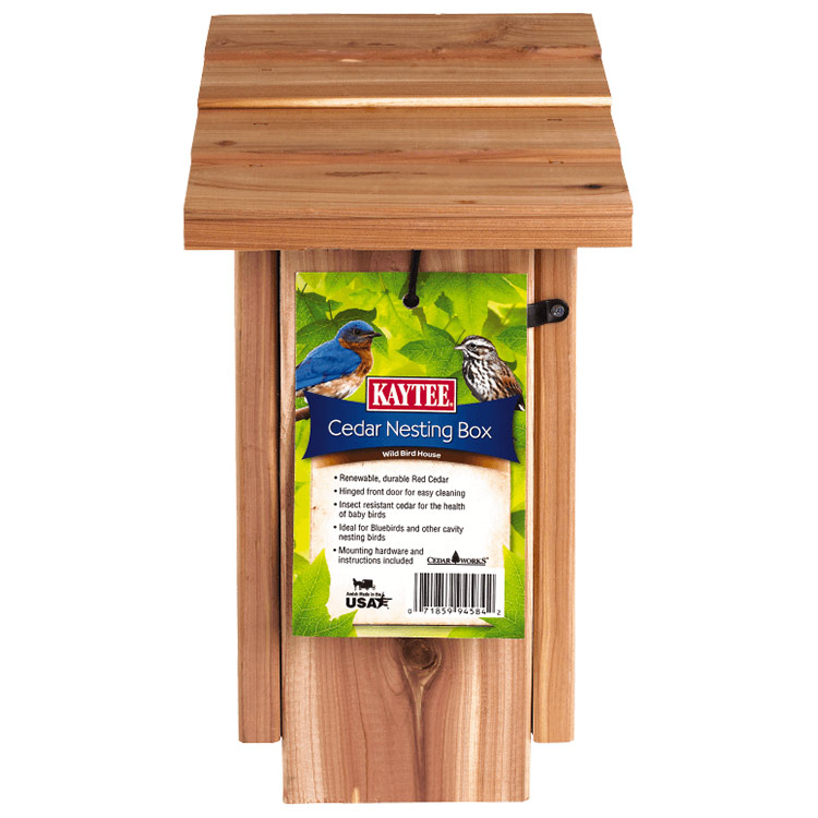 Kaytee-cedar-wild-bird-nesting-box